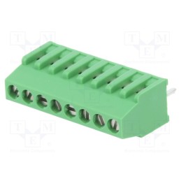 1 pcs x TE Connectivity - 282834-8 - PCB terminal block, angled 90°, 2.54mm, ways: 8, on PCBs, terminal