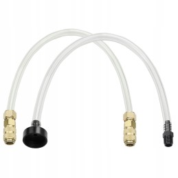 Bleed filler bridge pipe and hose