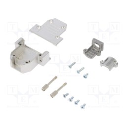 1 pcs x ENCITECH - 1540-0001-02 - Enclosure: for D-Sub connectors, D-Sub HD 26pin, straight