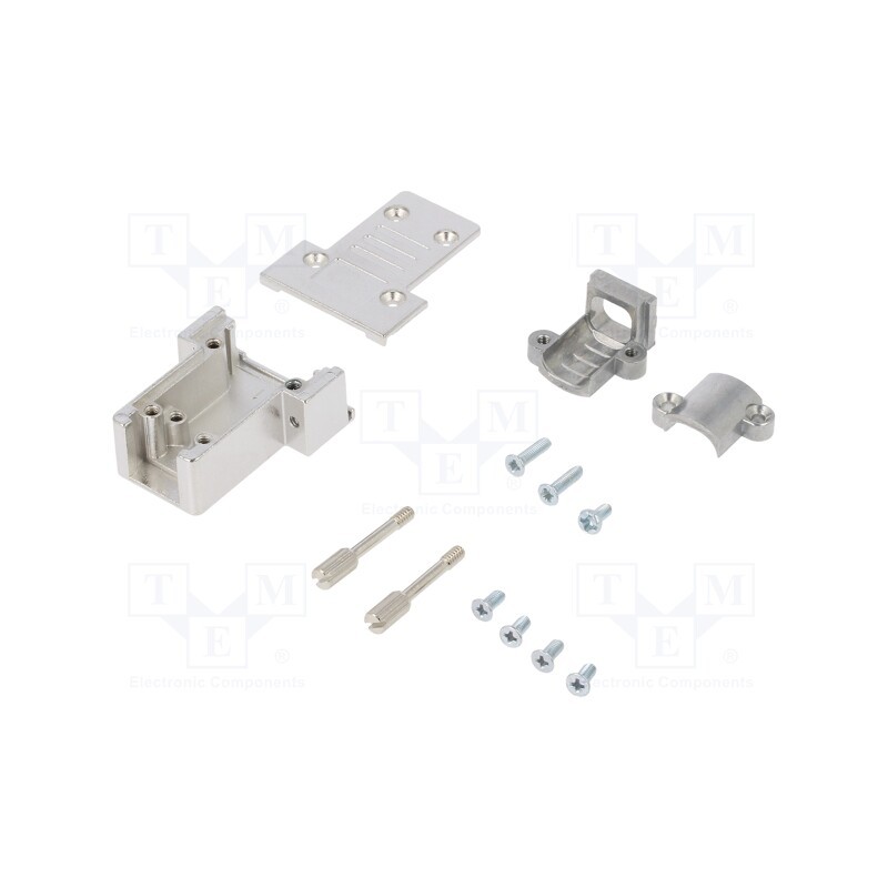 1 pcs x ENCITECH - 1540-0001-01 - Enclosure: for D-Sub connectors, D-Sub 9pin,D-Sub HD 15pin