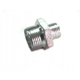 Straight hydraulic connector red 08 13 m16x1 5 m22