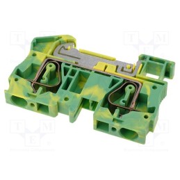 1 pcs x PHOENIX CONTACT - ST 6-PE – 3031500 - Splice terminal: rail, 0.2÷6mm2, ways: 1, terminals: 2, Width: 8.2mm