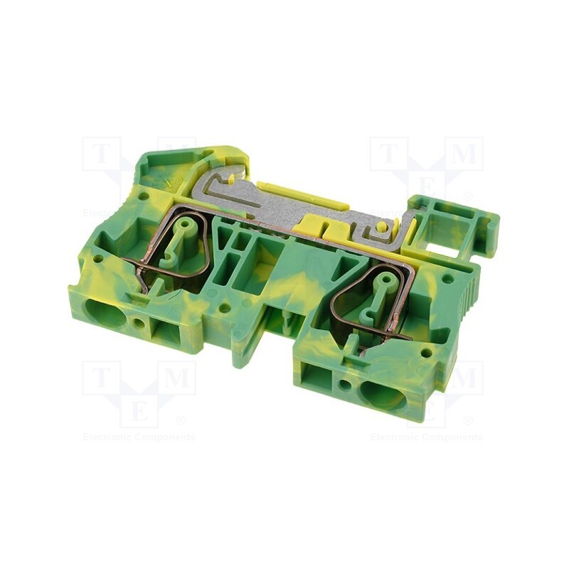 1 pcs x PHOENIX CONTACT - ST 6-PE – 3031500 - Splice terminal: rail, 0.2÷6mm2, ways: 1, terminals: 2, Width: 8.2mm