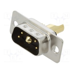 1 pcs x MH CONNECTORS - MHCDS5W1P4 - Special D-Sub, PIN: 5(1+4), plug, male, for cable, soldering, MHCD