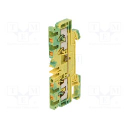1 pcs x WEIDMu00dcLLER - 1521540000 A4C 2.5 PE - Splice terminal: rail, 2.5mm2, ways: 1, terminals: 4, yellow-green