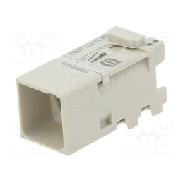 1 pcs x HARTING - 9149212002 - Connector: HDC, module, male, Han-Modular® Domino, PIN: 1