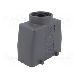 1 pcs x ILME - TMAV 16.40 - Enclosure: for HDC connectors, T-TYPE, size 77.27, Gland holes: 1
