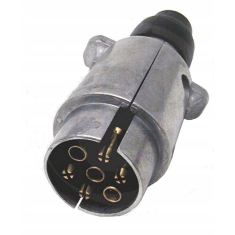 12v 7-pin aluminum universal plug