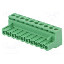 1 pcs x PHOENIX CONTACT - MSTB 2,5/10-ST - 1754601 - Pluggable terminal block, 5mm, ways: 10, straight, plug, female