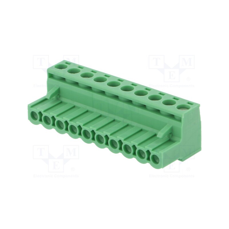 1 pcs x PHOENIX CONTACT - MSTB 2,5/10-ST - 1754601 - Pluggable terminal block, 5mm, ways: 10, straight, plug, female