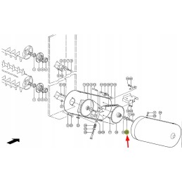 242881 0 internal seger ring 45 x 1 75 mm