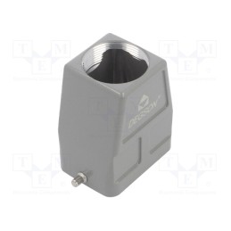 1 pcs x DEGSON ELECTRONICS - D6B-TEH-2G-PG29 - Enclosure: for HDC connectors, size D6B, for cable, for latch