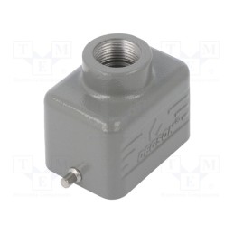 1 pcs x DEGSON ELECTRONICS - D6B-TE-2G-PG13.5 - Enclosure: for HDC connectors, size D6B, for cable, for latch