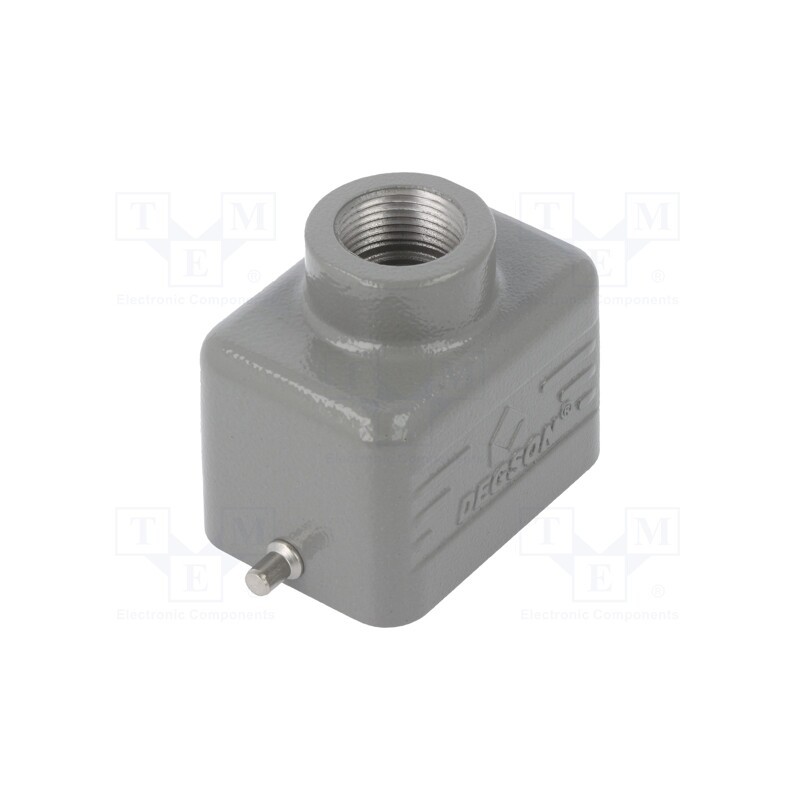 1 pcs x DEGSON ELECTRONICS - D6B-TE-2G-PG13.5 - Enclosure: for HDC connectors, size D6B, for cable, for latch