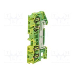 1 pcs x PHOENIX CONTACT - 3031322 - Splice terminal: rail, 0.08÷2.5mm2, ways: 1, terminals: 4, ST, TS35