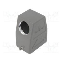1 pcs x DEGSON ELECTRONICS - D6B-SEH-2G-PG21 - Enclosure: for HDC connectors, size D6B, for cable, for latch