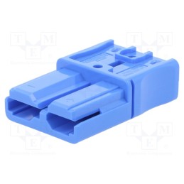 1 pcs x ANDERSON POWER PRODUCTS - SBS50BLU - Plug, DC supply, SBS® 50, hermaphrodite, w/o contacts, for cable