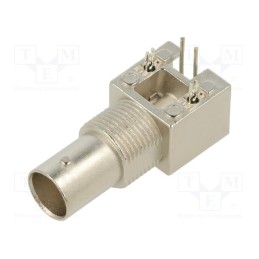 1 pcs x MOLEX - 731010120 - BNC R/A PCB RECE. 75 OHM