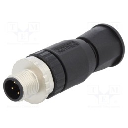 1 pcs x CONEC - SAL-12-RSC4-S/150 - Plug, M12, PIN: 4, male, A code-DeviceNet / CANopen, for cable