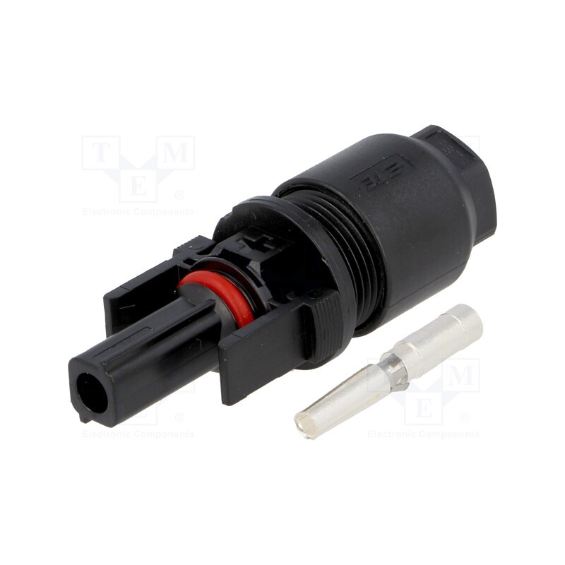 1 pcs x TE Connectivity - 1394462-3 - Connector: solar, female, 4mm2, with contacts, crimped, SOLARLOK