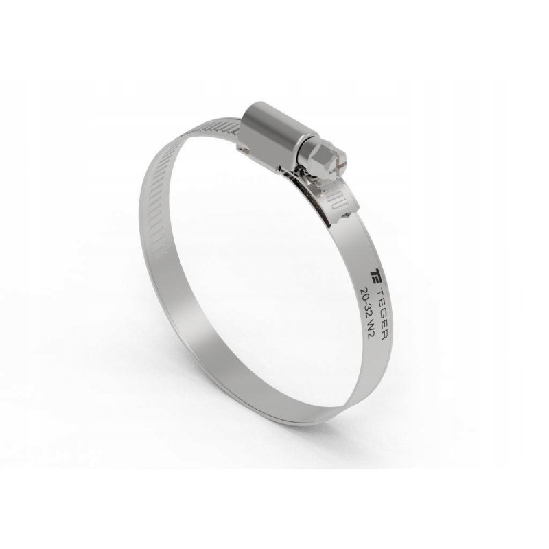 Clamp band 20 32 worm clamp w2 steel n