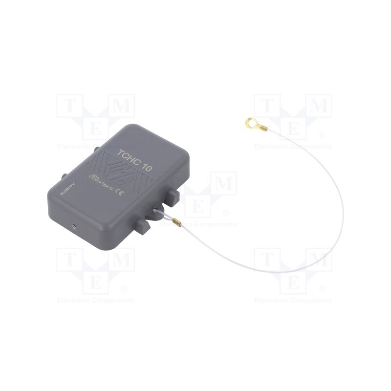 1 pcs x ILME - TCHC 10 - Protection cover, T-TYPE, size 57.27, Enclos.mat: plastic