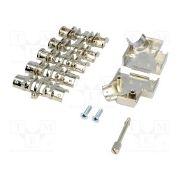 1 pcs x ENCITECH - 6560-0706-11 - Enclosure: for D-Sub connectors, D-Sub 9pin,D-Sub HD 15pin