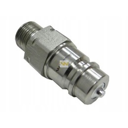 Hydraulic quick connector plug M20x1 5 euro external thread