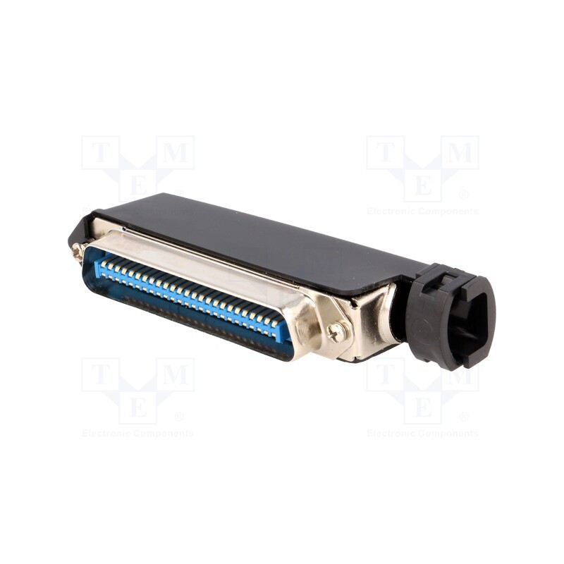 1 pcs x CONNFLY - DS1078-01 50M0LS - Connector: Centronics, plug, male, PIN: 50, soldering, for cable