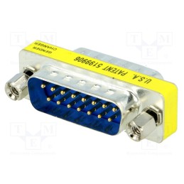 1 pcs x ENCITECH - 2401-0100-02 - Transition: adapter, D-Sub 15pin male,both sides