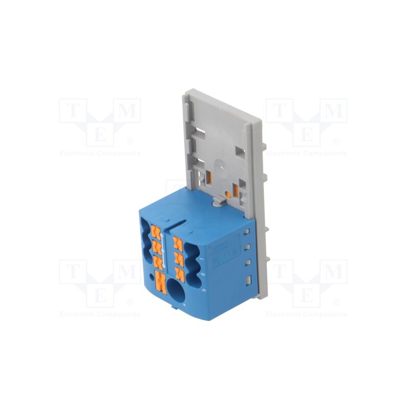1 pcs x PHOENIX CONTACT - PTFIX 6/6X2,5-NS35 BU 3273068 - Splice terminal: distribution block, 2.5mm2,6mm2, ways: 1, blue