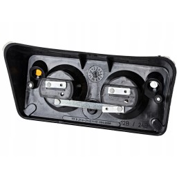 Left right front lamp, plastic, t 25 bulbs