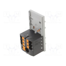 1 pcs x PHOENIX CONTACT - PTFIX 6/6X2,5-NS35 BK 3273080 - Splice terminal: distribution block, 2.5mm2,6mm2, ways: 1, black