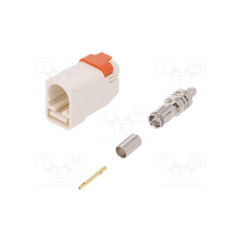 1 pcs x MOLEX - 734036261 - Connector: FAKRA, female, plug, crimped, straight