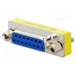 1 pcs x ENCITECH - 2401-0100-12 - Transition: adapter, D-Sub 15pin male,D-Sub 15pin female