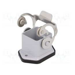 1 pcs x ILME - CKAX 03 I - Enclosure: for HDC connectors, CKA, size 21.21, with INOX latch