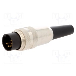 1 pcs x LUMBERG - SV 50 - Connector: M16, plug, male, soldering, for cable, PIN: 5, 5A, 60V