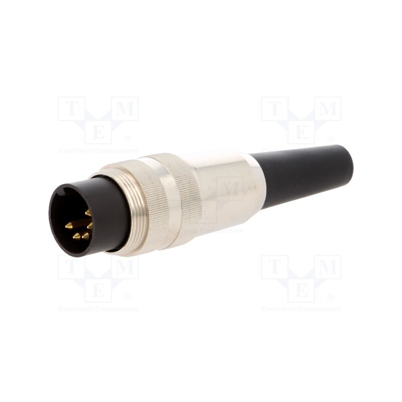 1 pcs x LUMBERG - SV 50 - Connector: M16, plug, male, soldering, for cable, PIN: 5, 5A, 60V