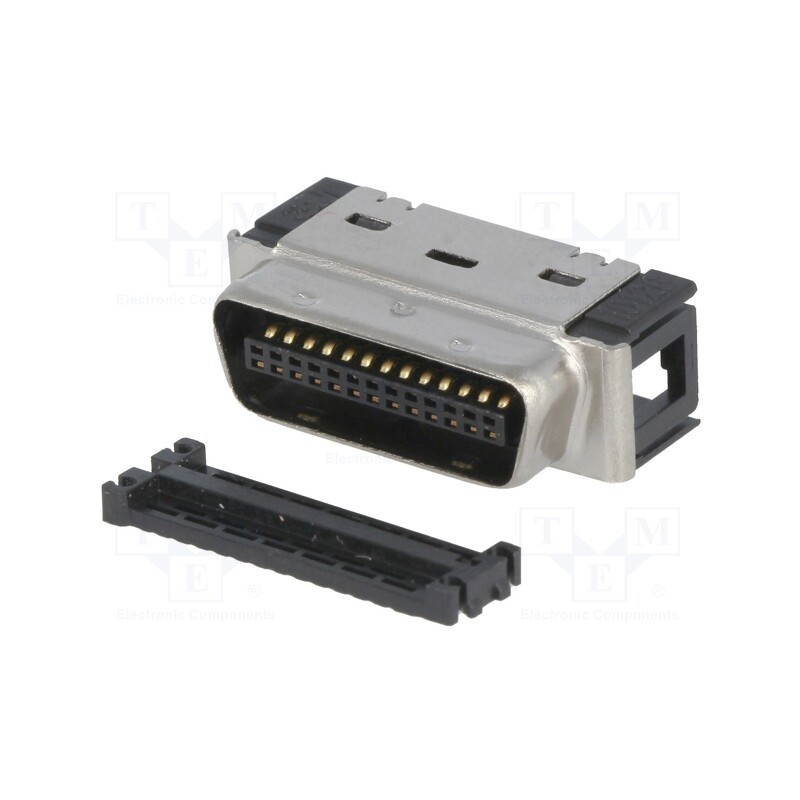 1 pcs x 3M - 10126-6000EL - Connector: MDR, PIN: 26, shielded, for cable, Mat: polyester, plug