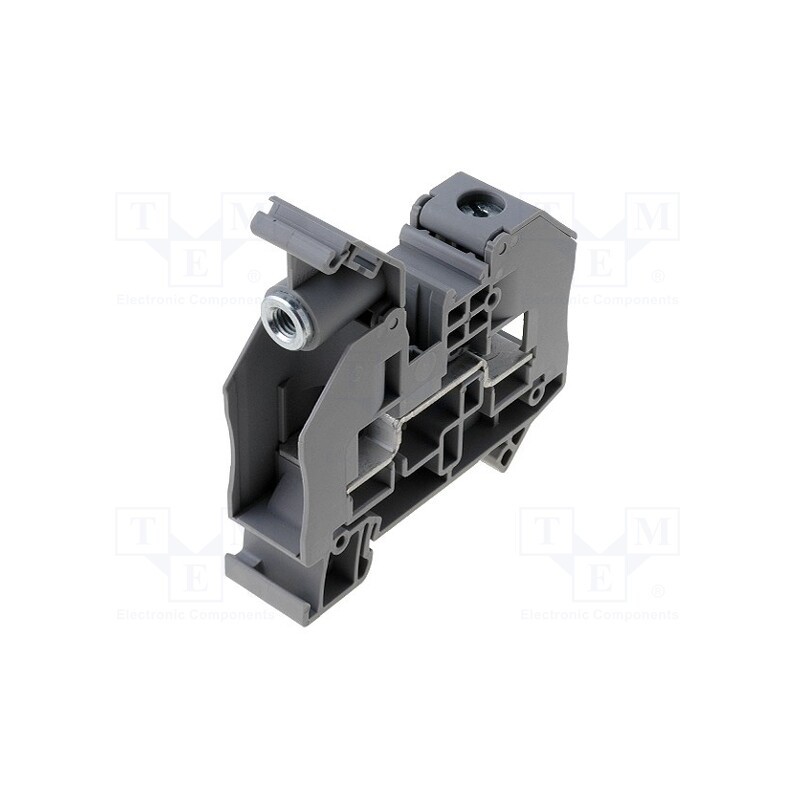 1 pcs x PHOENIX CONTACT - RT 5 3049026 - Splice terminal: rail, ways: 1, terminals: 2, grey, screw terminal