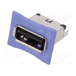 1 pcs x TE Connectivity - 1775690-2 - Std USB Type A, VT, T/H, 2.5A