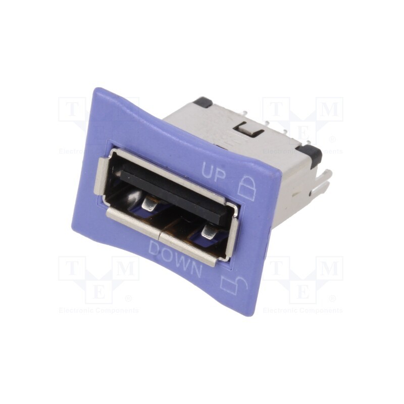 1 pcs x TE Connectivity - 1775690-2 - Std USB Type A, VT, T/H, 2.5A