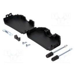 1 pcs x HARTING - 9670500424 - Enclosure: for D-Sub connectors, D-Sub 50pin,D-Sub HD 78pin