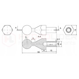 14mm ball for hydrolider ball joysticks
