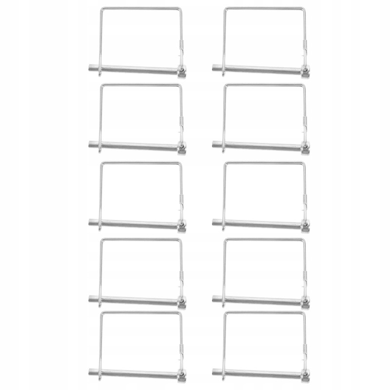 Heavy-duty hook, lawn holder, trailer pin, 10 pcs