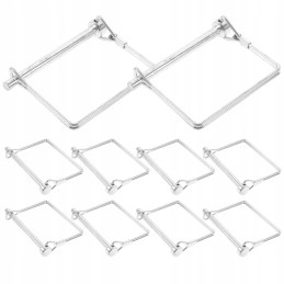 Heavy-duty hook, lawn holder, trailer pin, 10 pcs