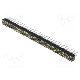 1 pcs x CONNFLY - DS1002-02-2*30BT1F6 - Socket, pin strips, female, PIN: 60, low profile,turned contacts
