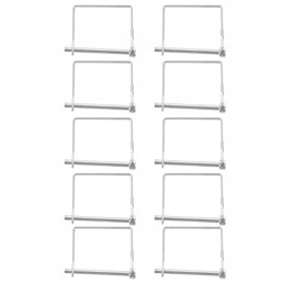 Safety link pin for agricultural lawn trailer