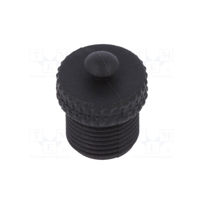 1 pcs x BULGIN - PXPPAM12CAM - Protection cover, female M12 connectors, IP67, plastic