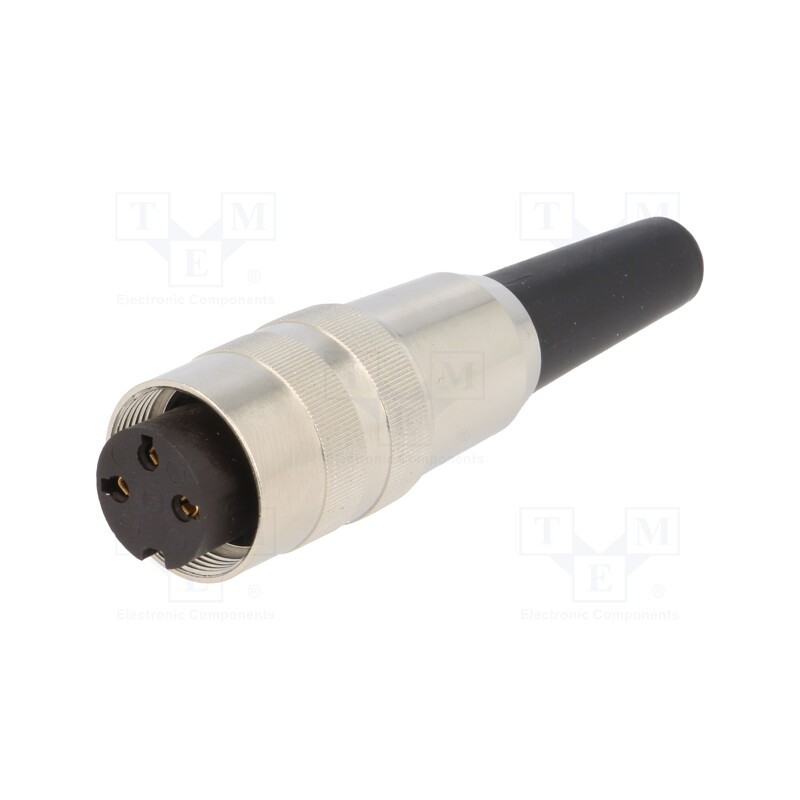1 pcs x LUMBERG - KV 30 - Connector: M16, plug, female, soldering, for cable, PIN: 3, 5A, 250V